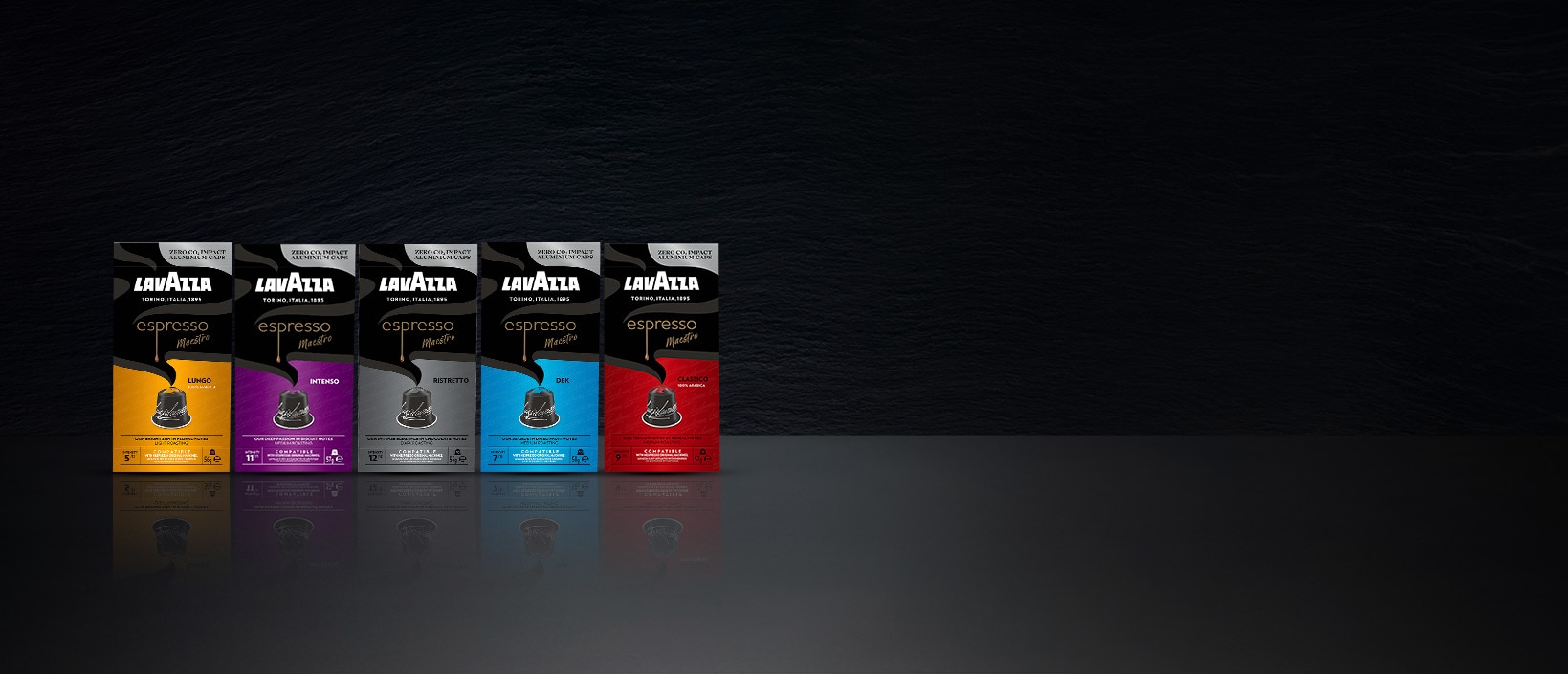 Capsules compatibles Nespresso Lavazza Espresso Maestro